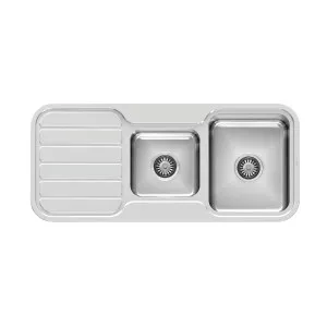 Phoenix 1000 1-3/4 Bowl Sink W/-Drainer NTH Stainless Steel by null, a Kitchen Sinks for sale on Style Sourcebook
