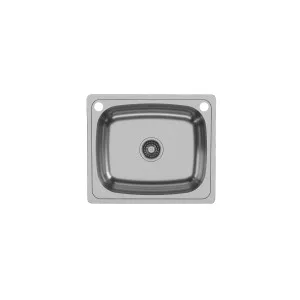 Phoenix Laundry Trough Single Bowl 45 Litre W/-Holes Stainless Steel by null, a Basins for sale on Style Sourcebook