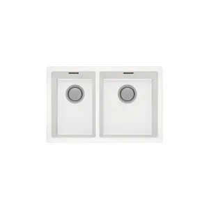 Phoenix 5000 1-3/4 R/H Bowl Sink Matte White Granite by null, a Kitchen Sinks for sale on Style Sourcebook