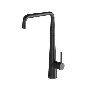 Erlen Sink Mixer 210 Squareline Matte Black by null, a Kitchen Taps & Mixers for sale on Style Sourcebook