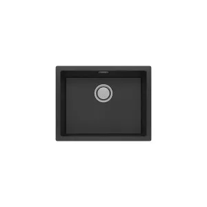 Phoenix 5000 Large Single Bowl Sink  Matte Black Granite by null, a Kitchen Sinks for sale on Style Sourcebook