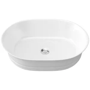 Bonnie Vessel Basin 560x395 Gloss White by null, a Basins for sale on Style Sourcebook