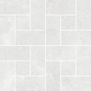 OmniStone Windmill White Silk Mosaic Tile by null, a Mosaic Tiles for sale on Style Sourcebook