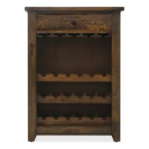 Mango Creek Wine Cabinet in Mangowood Rustic Chocolate by OZ Design, a Cabinets, Chests for sale on Style Sourcebook