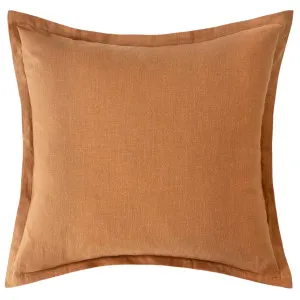Blair Clay Linen Cushion - 50x50cm by Urban Road, a Cushions, Decorative Pillows for sale on Style Sourcebook