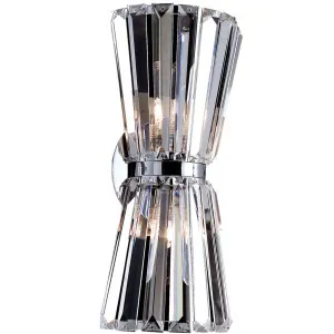 Allegri Armanno 2 Light Wall Sconce Polished Chrome by Allegri, a Lighting for sale on Style Sourcebook