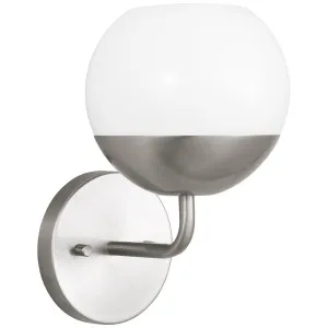 Alvin Wall Sconce by Visual Comfort Generation Brushed Nickel by Visual Comfort & Co - Generation Lighting, a Outdoor Lighting for sale on Style Sourcebook