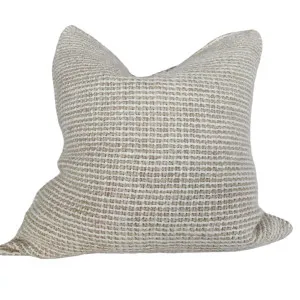 Détente Hand-loomed Rustic Texture Pure French Linen 55cm square - Aspen by null, a Cushions, Decorative Pillows for sale on Style Sourcebook