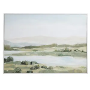 Electic Landscape Hand Painted Wall art Multi - 140cm x 100cm by null, a Artwork & Wall Decor for sale on Style Sourcebook