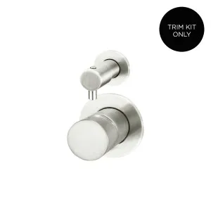 Round Wall/Shower Diverter Mixer Pinless HandleTrim Kit Chrome by null, a Shower Heads & Mixers for sale on Style Sourcebook