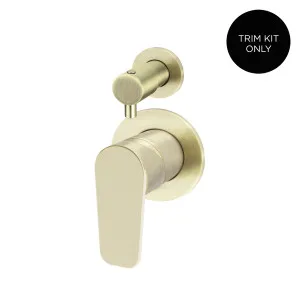 Round Wall/Shower Diverter Mixer Paddle HandleTrim Kit Tiger Bronze by null, a Shower Heads & Mixers for sale on Style Sourcebook