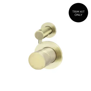 Round Wall/Shower Diverter Mixer Pinless HandleTrim Kit Tiger Bronze by null, a Shower Heads & Mixers for sale on Style Sourcebook