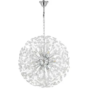 Telbix Lerida 12 Light Pendant Chrome by Telbix, a Pendant Lighting for sale on Style Sourcebook