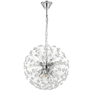 Telbix Lerida 8 Light Pendant Chrome by Telbix, a Chandeliers for sale on Style Sourcebook