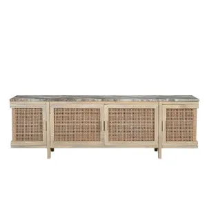 Minka Toronto Marble TV Unit - 180cm by null, a Entertainment Units & TV Stands for sale on Style Sourcebook