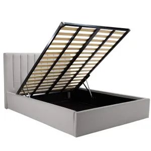 Mayfair Lift Storage Bed Solana Silver by null, a Beds & Bed Frames for sale on Style Sourcebook