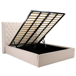 Chatsworth Lift Storage Bed Solana Dune by null, a Beds & Bed Frames for sale on Style Sourcebook