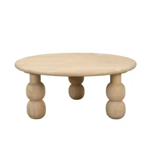 Anya Round Mango Wood Coffee Table by null, a Coffee Table for sale on Style Sourcebook