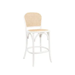 Laguna Counter Stool White/Natural by null, a Bar Stools for sale on Style Sourcebook