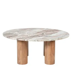 Adara Toronto Marble & Acacia Wood Coffee Table by null, a Coffee Table for sale on Style Sourcebook