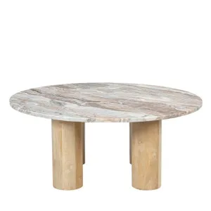 Adara Toronto Marble & Mango Wood Coffee Table by null, a Coffee Table for sale on Style Sourcebook