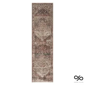 Heirloom Rug 80x300cm in Plum by OZ Design, a Contemporary Rugs for sale on Style Sourcebook