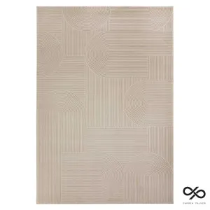 Raking Rug 300x400cm in Linen by OZ Design, a Contemporary Rugs for sale on Style Sourcebook