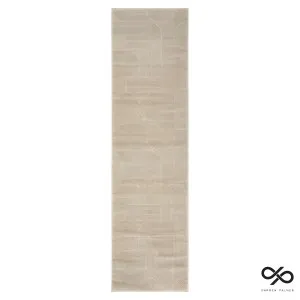 Raking Rug 80x300cm in Linen by OZ Design, a Contemporary Rugs for sale on Style Sourcebook