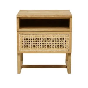 Willow Woven Bedside - Teak by null, a Bedside Tables for sale on Style Sourcebook