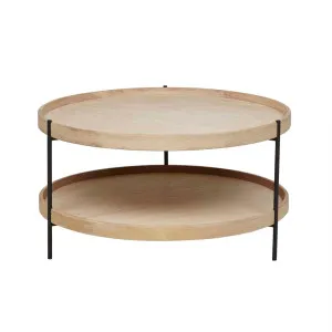 Sketch Humla Coffee Table - Light Oak - Black by null, a Coffee Table for sale on Style Sourcebook