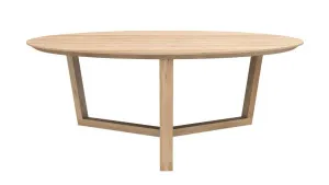 Ethnicraft Tripod II Coffee Table - Oak by null, a Coffee Table for sale on Style Sourcebook