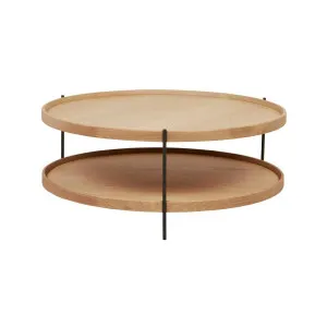 Sketch Humla Coffee Table - Light Oak - Black by null, a Coffee Table for sale on Style Sourcebook