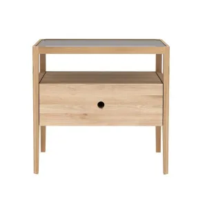 Ethnicraft Spindle Bedside - Oak by null, a Bedside Tables for sale on Style Sourcebook