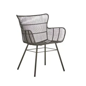 Mauritius Wing Arm Chair - Espresso by null, a Outdoor Chairs for sale on Style Sourcebook