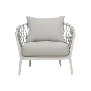 Maui Sofa Chair - Frost - White by null, a Outdoor Chairs for sale on Style Sourcebook