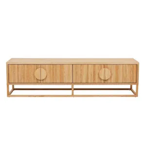 Benjamin Ripple Entertainment Unit - Natural Ash by null, a Entertainment Units & TV Stands for sale on Style Sourcebook