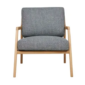 Sketch Nysse Occasional Chair - Woven Caribbean - Light Oak by null, a Chairs for sale on Style Sourcebook