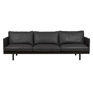 Tolv Pensive 3 Seater Sofa - Black - Black Onyx by null, a Sofas for sale on Style Sourcebook