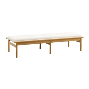 Tolv Neuf Bench Seat - Macadamia - Light Oak by null, a Benches for sale on Style Sourcebook