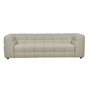 Vittoria Olive 3 Seater Sofa - Buttermilk Tweed by null, a Sofas for sale on Style Sourcebook