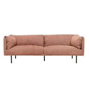 Felix Fold 3 Seater Sofa - Rust by null, a Sofas for sale on Style Sourcebook