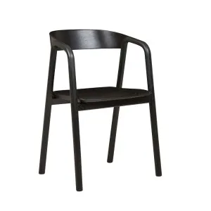 Tolv Inlay Dining Arm Chair - Black Oak by null, a Chairs for sale on Style Sourcebook