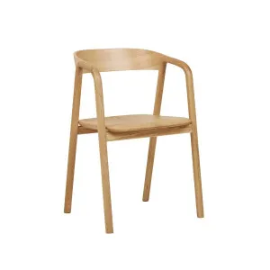 Tolv Inlay Dining Arm Chair - Light Oak by null, a Chairs for sale on Style Sourcebook