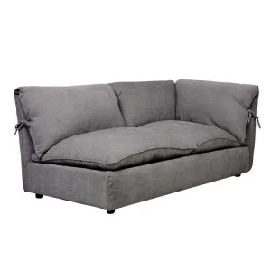 Felix Slouch Right Chaise - Grey Stone by null, a Sofas for sale on Style Sourcebook