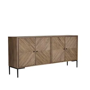 Finsbury Geo Large Buffet - Grey Sand by null, a Sideboards, Buffets & Trolleys for sale on Style Sourcebook