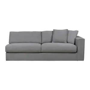 Juno Ari Left Chaise - Thunder Grey by null, a Sofas for sale on Style Sourcebook