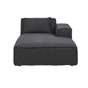 Felix Block 3 Seater Left Arm - Coal by null, a Sofas for sale on Style Sourcebook