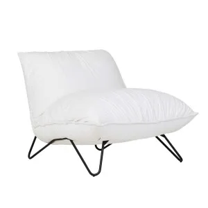 Cove Occasional Chair - Alabaster - Black by null, a Chairs for sale on Style Sourcebook