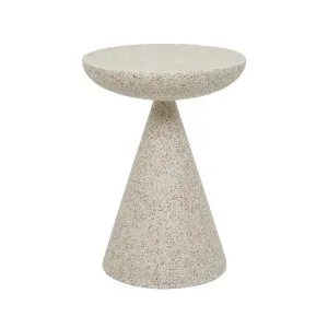 Livorno Luna Side Table - Warm Sand by null, a Tables for sale on Style Sourcebook