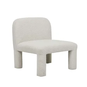 Hugo Arc Occasional Chair - Oat Boucle by null, a Chairs for sale on Style Sourcebook